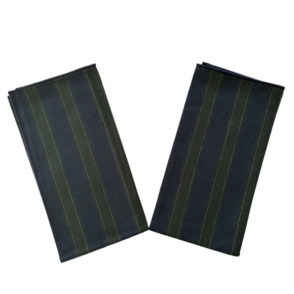 Longaberger Napkins Set Of (2) Membership Stripe #2363941 New In Package - Picture 1 of 4